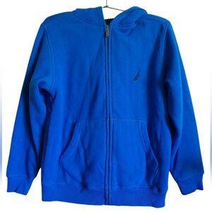 Nautica Boy's Polar Fleece Zip-Up Hoodie Hooded Sweatshirt